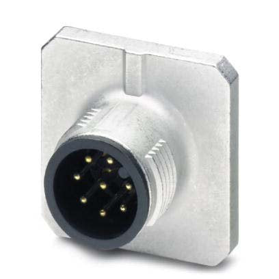 Phoenix Contact - Rundsteckverbinder, feldkonfektionierbar (Industriesteckverbinder) Einbausteckverbinder SACC-SQ-M12M#1408574 − 10 Stück