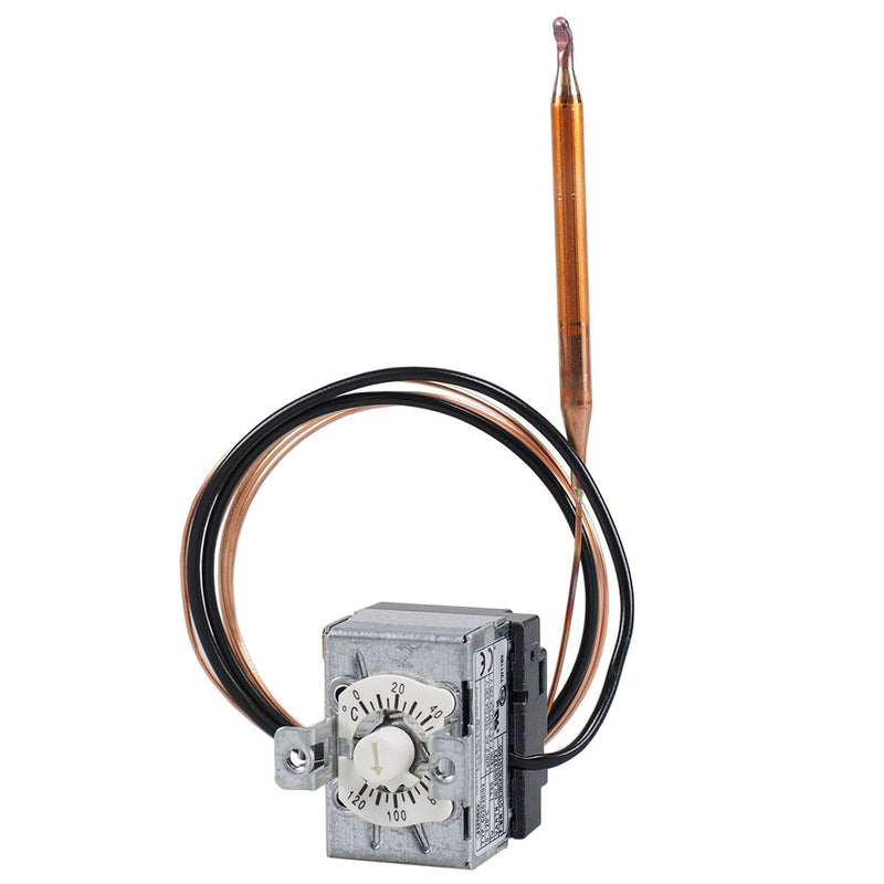 Jumo - Temperaturschalter Temperaturwächter 60003223 0-120°C,Fernleit.2m − 5 Stück