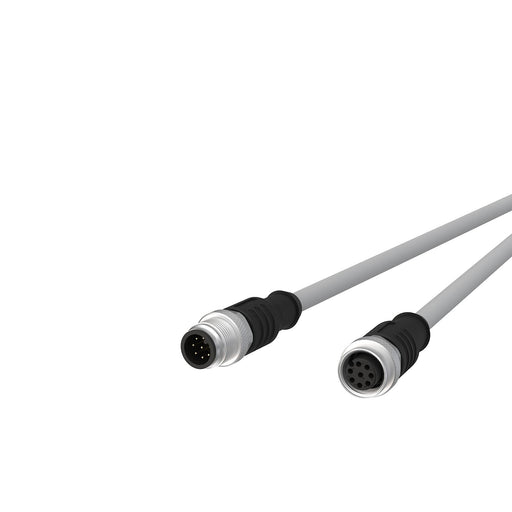Metz Connect - Konfektioniertes Sensor-Aktor-Kabel Sensor-/Aktorleitung 142MKA12020 A-kodiert,2,0m,M12