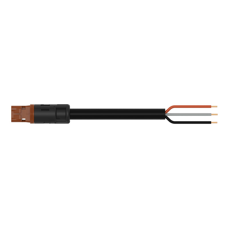 WAGO - Konfektionierte Leitung für steckbare Gebäudeinstallation konfekt. Anschlussleitung 774-9973/206-305 Eca,Stecker