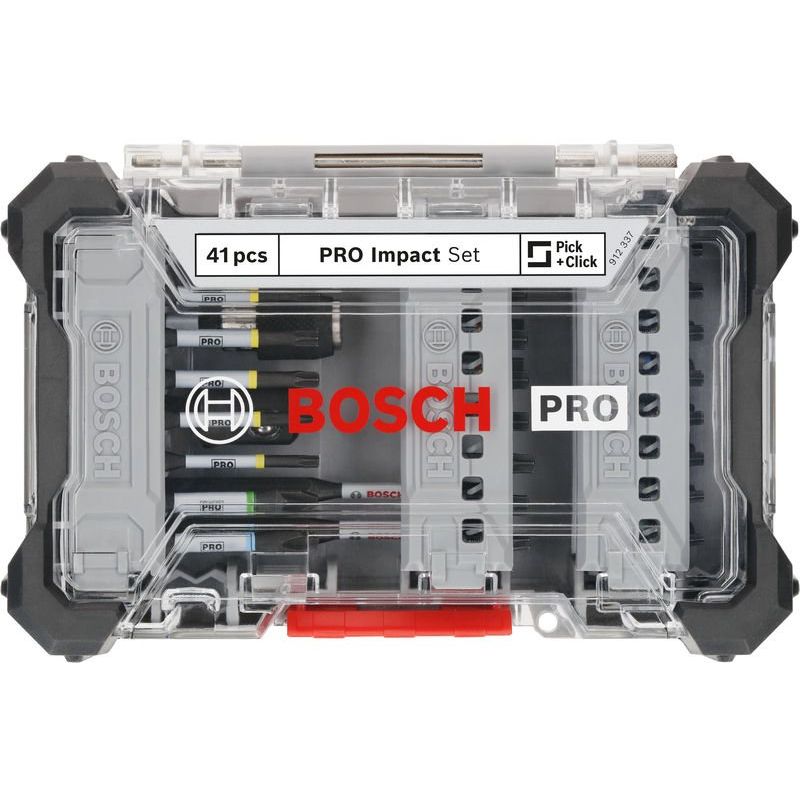 Bosch - Bit-Set PRO Impact Schrauberbit 2608521U78VE(41) Set, 41-tlg. − 3 Packung