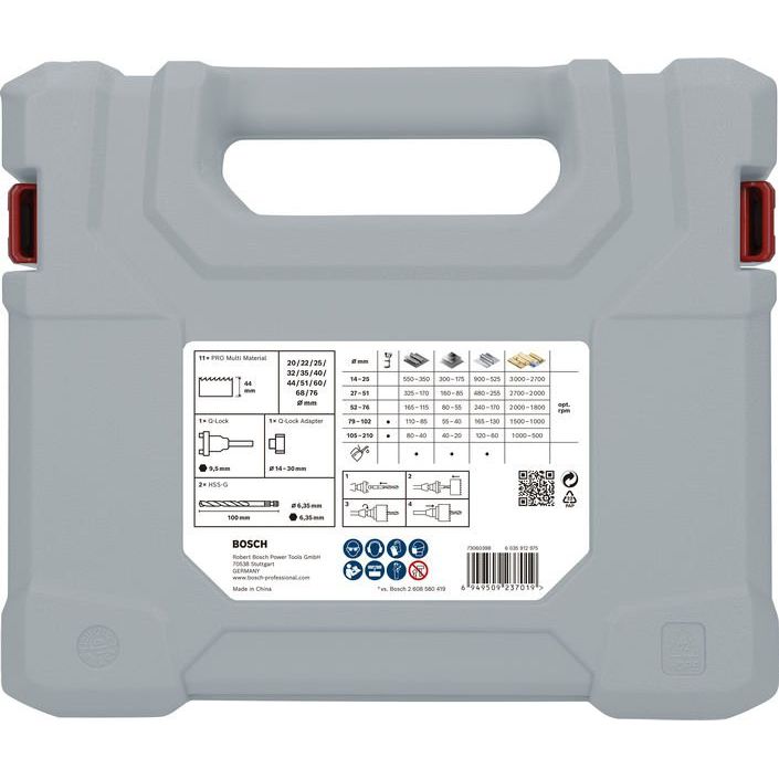 Bosch - Lochsäge PRO Multi Material 2608901549VE(15) Lochsäge Q-Lock