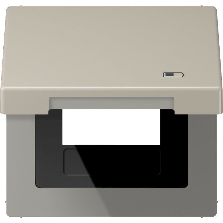 Jung - Abdeckrahmen Klappdeckel ES 2990 KL USB Symbol USB-Ladegerät