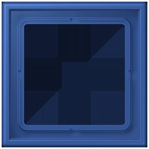 Jung - Abdeckrahmen Rahmen 1-fach LC 981 253 bleu outremer 59