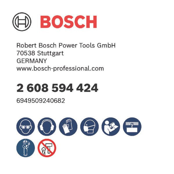 Bosch Power Tools - Werkzeugset PRO Multi Material PC Plus 2608594424VE(9) Lochsägen-Set 19-83  − 1 Packung