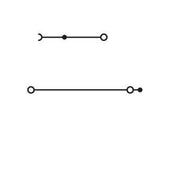 WAGO - Installations-Etagenklemme Installationsetagenklemme 2203-7640 2,5 mm² mit Drücker − 50 Stück