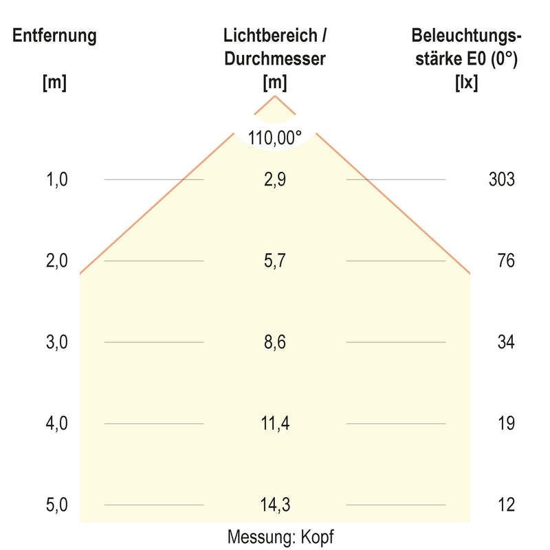 EVN Lichttechnik - Decken-/Wandleuchte LED-Wandleuchte WL54151002S IP54
