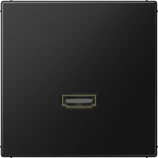 Jung - Multifunktions-Anschlussdose Multimedia-Anschlusssystem MA LS 1112 SWM graphitschwarz matt