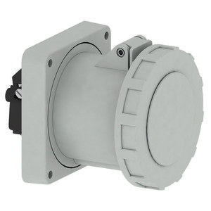 Bals Elektrotech - CEE-Anbausteckdose (IEC 60309) Anbausteckdose 13613 5p >50V grau 1h