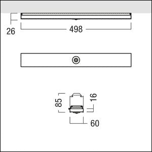 Zumtobel Group - Bewegungsmelder-Sensor Wireless-Sensor TECTON MSENS PIDA #22172141 ws