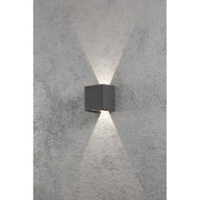 Gnosjö Konstsmide AL - Decken-/Wandleuchte LED-Wandleuchte 7959-370 anthrazit