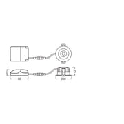 Ledvance - Downlight/Strahler/Flutlicht LED-Einbaustrahler IP65 SPFPFIXP8927PSDIP65B 927, dim, sw