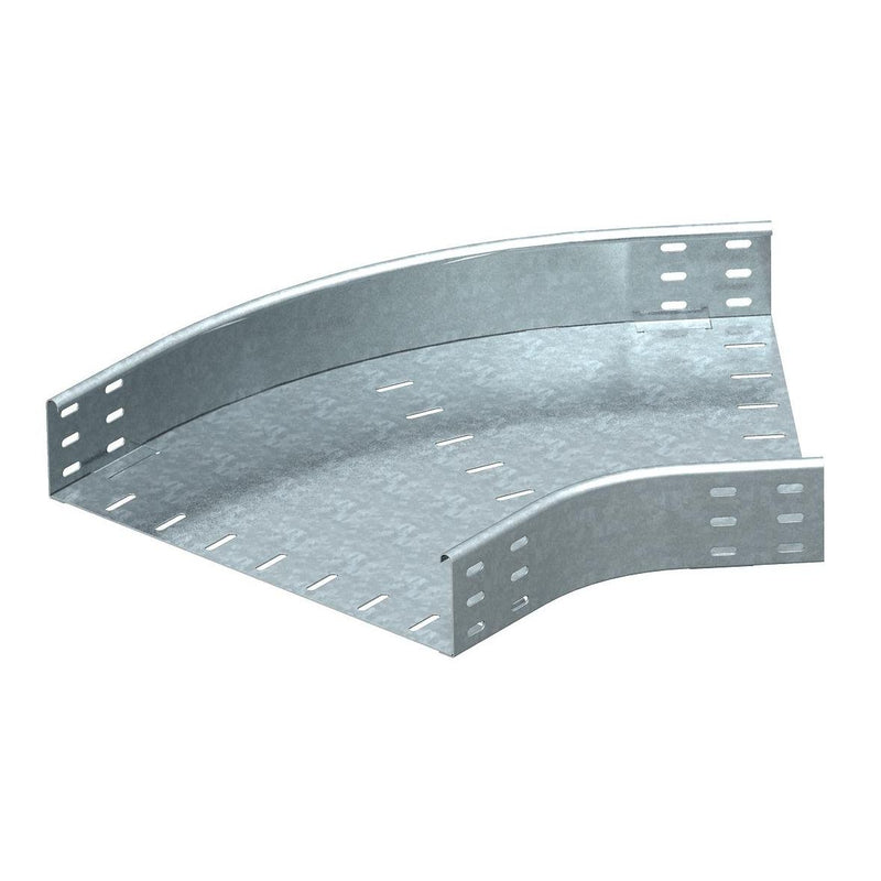 OBO Bettermann - Bogen für Kabelrinne Bogen 45Gr. 7000561 85x600mm