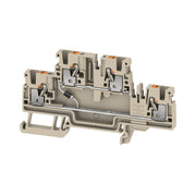 Weidmüller - Bauelement-Reihenklemme Klemme A2T 2.5 EM1 D/1 PUSH IN, 2.5 mm² − 50 Stück