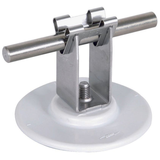 DEHN - Dachleitungshalter für Blitzschutz Leitungshalter NIRO DLHDG8H32KP67V2AKGR H32mm m.Klebepad