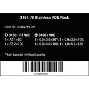 Wera - Werkzeugset Schraubendreherset 05022745001 eds.+Rack