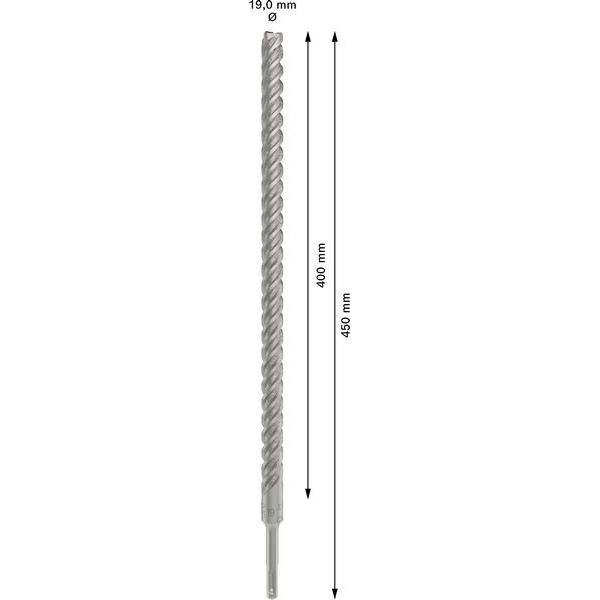 Bosch - Bohrer PRO SDS plus-5X 2608836638 Hammerbohrer 19 x