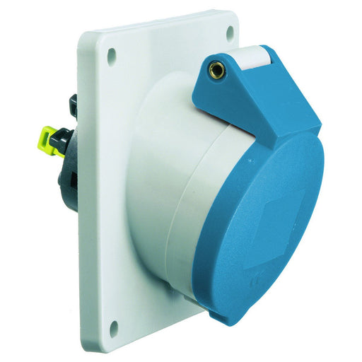 Bals Elektrotech - CEE-Anbausteckdose (IEC 60309) Anbausteckdose geneigt 32A 12880 3p 230V 6h IP44