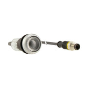 Eaton - Drucktaster, Komplettgerät Leuchtdrucktaste C22-DL-XW-K10-24-P1 1S, sw, 24V AC/DC