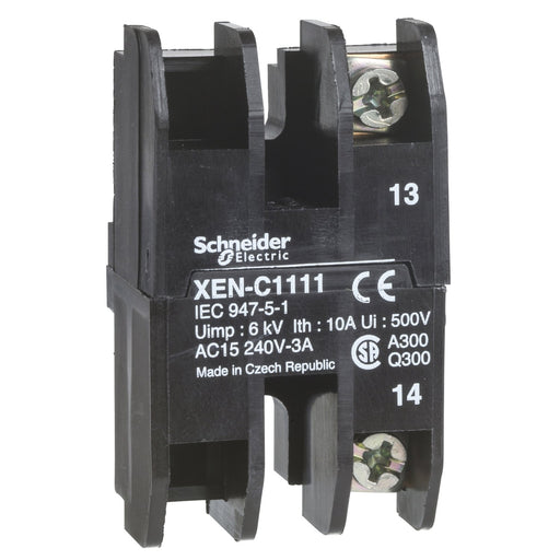 TE Sensors - Hilfsschalterblock Hilfsschalter XENC1111 S