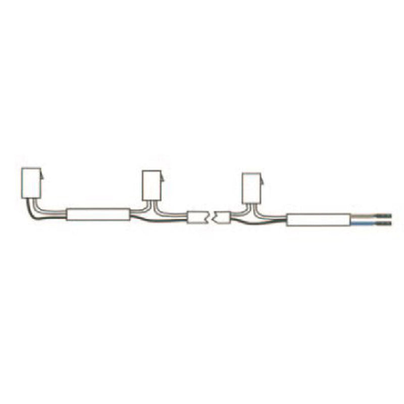 Scharnberger+Hasenbein - Elektrisches Zubehör/Ersatzteile für Leuchten Anschlußleitung 53881 2x0,75qmm 50+50cm ws