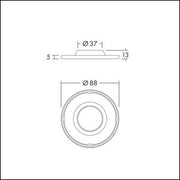 THORNeco - Mechanisches Zubehör/Ersatzteile für Leuchten Metallverkleidung TECO SYLVIE TRIM NIC