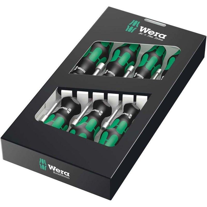 Wera - Werkzeugset Steckschl.Schraubendr.Satz 029510 7-tlg
