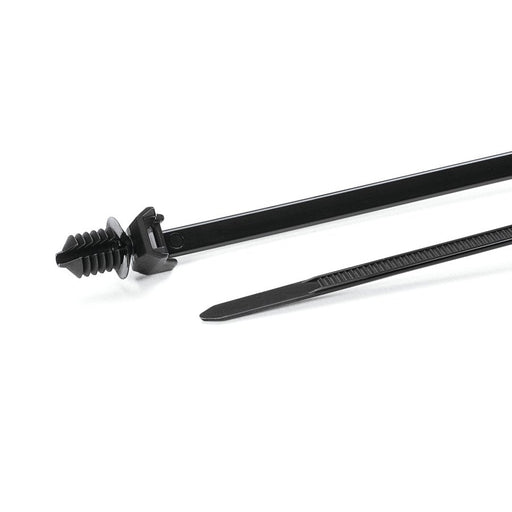 HellermannTyton - Kabelbinder Befestigungsbinder 157-00045(500) schwarz − 500 Stück