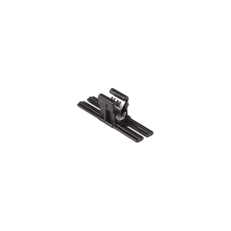 HellermannTyton - Befestigungsschelle für Kabel/Rohre Anwickelclip EC14 EC14-PA66HIRHS-BK Edge-Clip 14 − 500 Stück