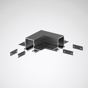 Trilux - Mechanisches Zubehör/Ersatzteile für Leuchten Vertbinderset Rail L-Ver- #8898200 schwarz