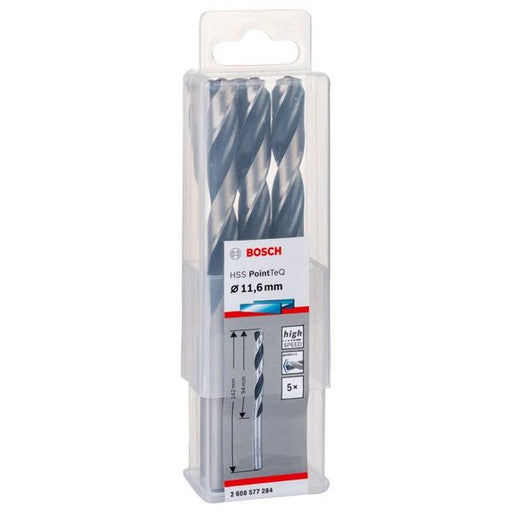 Bosch - Bohrer Metallspiralbohrer HSS 2608577284 PointTeQ DIN 338