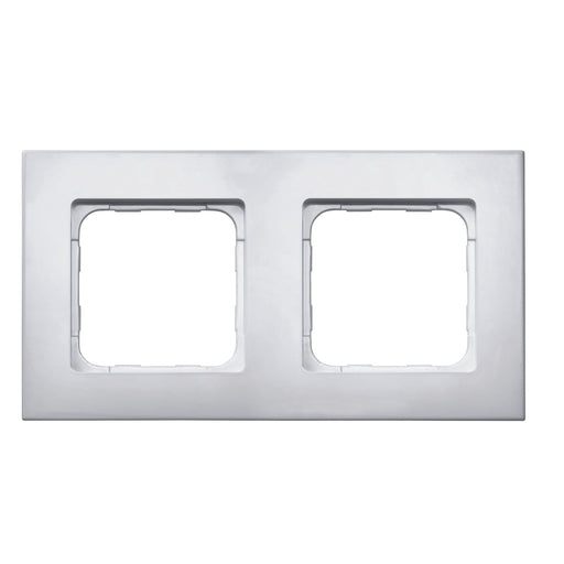 Somfy - Abdeckrahmen Zweifachrahmen 9015238 Smoove Pure weiß