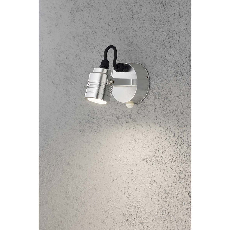Gnosjö Konstsmide AL - Downlight/Strahler/Flutlicht LED Wandleuchte massiv-alu 7941-310 m. BW,3xhighPowerLED