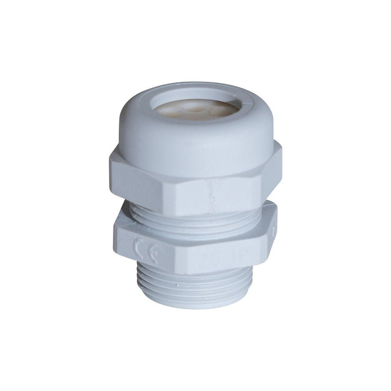 Plica - Kabelverschraubung 905351252 M25 2x8mm PA6/GFKlgr − 20 Stück