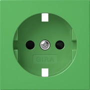Gira - Zubehör/Ersatzteile für Installationsschalterprogramme Abd. SCHUKO-Steckd. SH SV 4921107 Grün