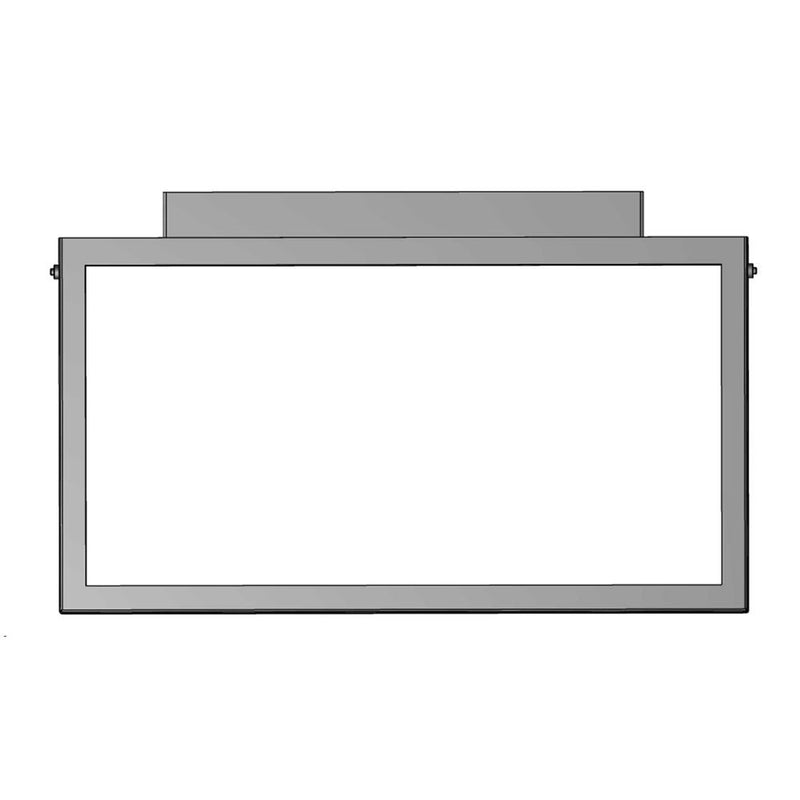 Ceag Notlichtsysteme - Mechanisches Zubehör/Ersatzteile für Leuchten Metallblende FT3EC-MC-S silber