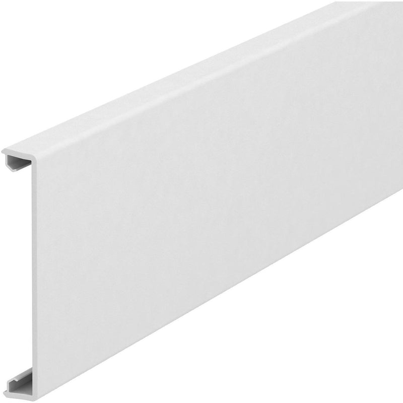 OBO Bettermann Vertr - Oberteil für Geräteeinbaukanal/Installationssäule Oberteil GK-OTGRW glatt − 2 Meter