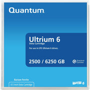 Quantum - Zubehör/Ersatzteile für Unterhaltungselektronik LTO Ultrium-6 Cartridge QUANTUM MR-L6MQN-03 2.5TB/6.25TB