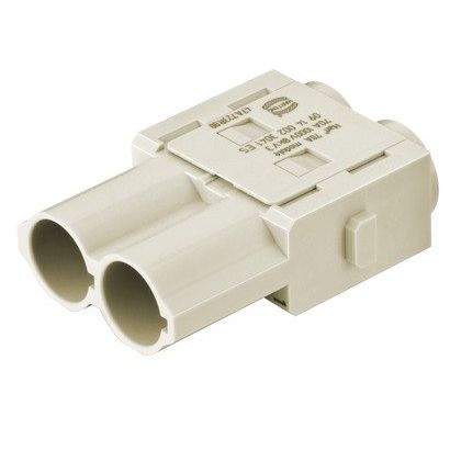 Harting - Kontakteinsatz für Rechtecksteckverbinder Crimp Modul 09140023041 Han 70A, Stecker − 2 Stück