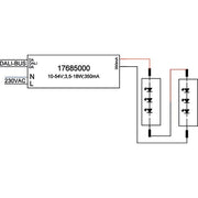 Brumberg Leuchten - LED-Betriebsgerät LED-Konverter 350 mA 17685010 3,5-18W, DALI