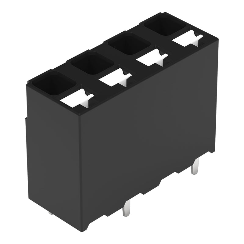 WAGO - Leiterplattenklemme THR-Leiterplattenklemme 20863124300000997605 Drücker,1,5mm²,sw − 1645 Stück