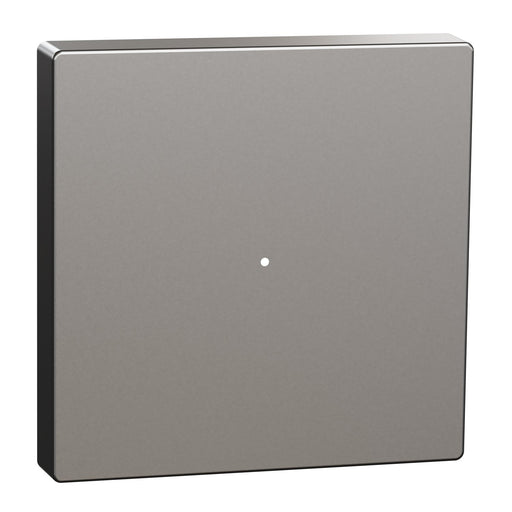 Merten - Abdeckung/Bedienelement für Installationsschalterprogramme Wippe alu MEG5211-0460 1f,(1/0),Syst.M