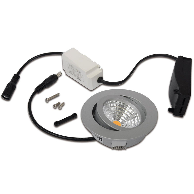 Hera - Downlight/Strahler/Flutlicht LED-Einbauleuchten-Set 20203356004 chrom-matt