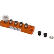 Ipf Electronic - Passiver Sensor-/Aktor-Verteiler (ohne Leitung) Verteiler, 24x90x21mm, 4x VK991436 M8 3polig M12 8polig