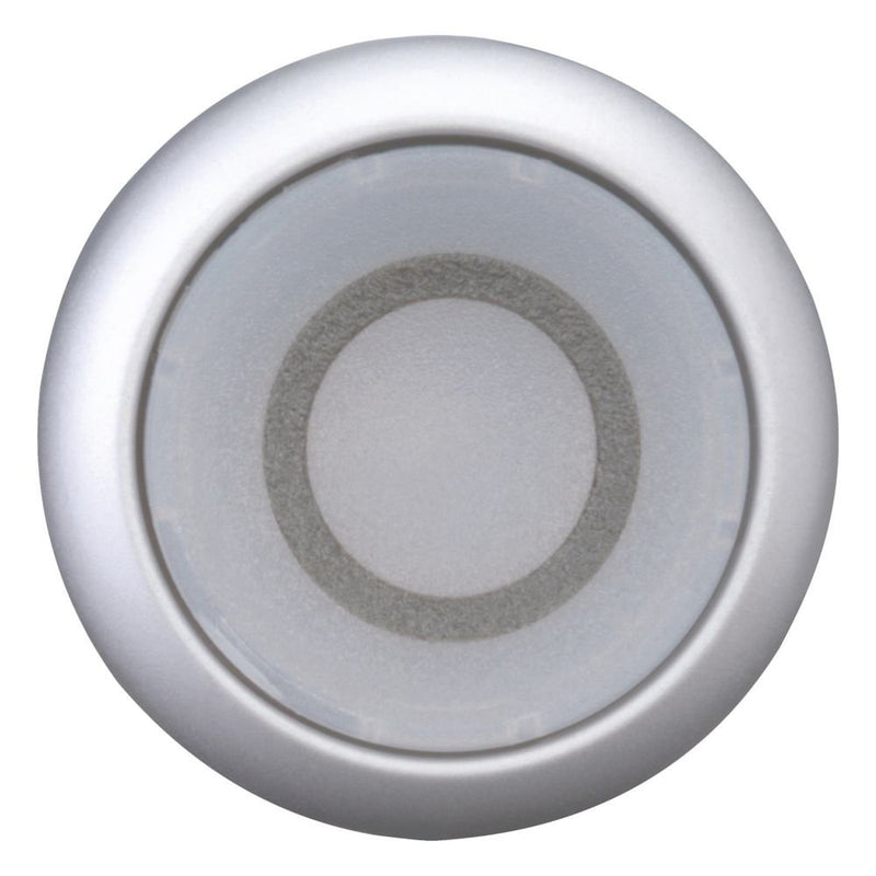 Eaton - Frontelement für Drucktaster Leuchtdrucktaste M22-DL-W-X0 flach,weiss,beschr