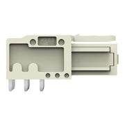 WAGO GmbH & Co. KG - Leiterplattensteckverbinder THTFederleiste abgewinkelt 831-3524 Maß 7,62mm,lgr − 24 Stück