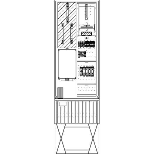Elsta Mosdorfer - Zähler-Komplettschrank Wandlerschrank Freiluft WS341.N5.THS01 WS A340 N5