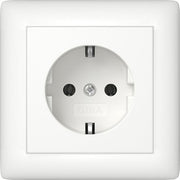 Gira - Steckdose Vollpl. 444027 Reinweiß