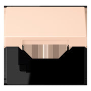 Jung - Abdeckrahmen Klappdeckel m. Stellfeder LC 990 BFKL 228 rose pale