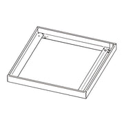 Performance in Light - Mechanisches Zubehör/Ersatzteile für Leuchten Aufbaurahmen 86256010 FL625LED EL RAL9016